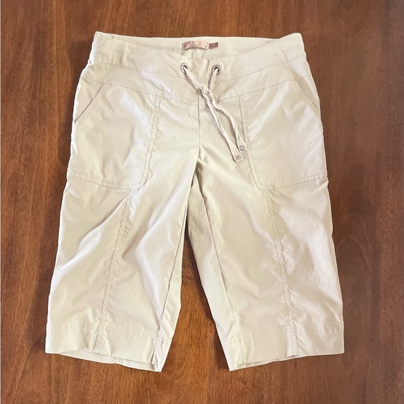 Prana Bermuda Shorts - Tan/Khaki - Picture 3 of 10